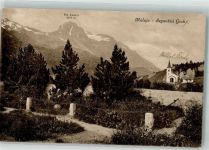 7516 Maloja Foto AK Kirche