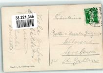 7477 Filisur 1914 Mondschein Eisenbahn Landwasserviadukt