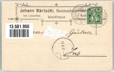 3432 Lützelflüh 1903 Foto AK Baumschule Bärtschi