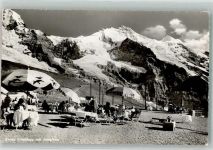 3823 Kleine Scheidegg Foto AK Gasthaus