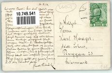 9490 Vaduz 1913 Foto AK Schloss