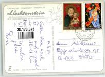 Vaduz Portrait von Erbprinz Alois und Erbprinzessin Sophie von und zu Liechtenstein Fotograf Heinz Preute Adel Liechtenstein Foto AK