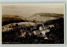 St Chrischona - Luftbild - Strähle 9558 - sehr gute Erhaltung AK