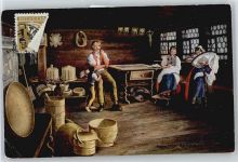 9050 Appenzell Hirschberg - Bauernhaus, Trachten, Stickerinnen AKU2