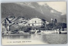1898 St-Gingolph - Hotel de France