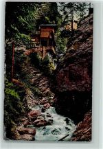 7062 Passugg-Araschgen - Trinkhalle in der Rabiusaschlucht