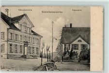 8577 Schönholzerswilen 1914 Künstlerkarte Sekundarschule Oberschule sign. H. Lehmann