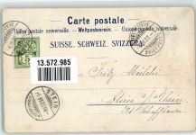 2500 Biel/Bienne 1902 Lithographie Kant. Gesang Turnfest