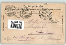 3855 Brienz BE 1904 - Hauptstraße Frau Kind Hut Schirm