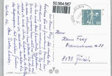 8706 Meilen - Fliegeraufnahme