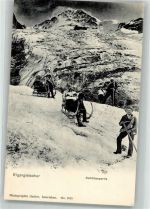 Grindelwald Winter Schlittenpartie Eigergletscher