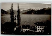 6353 Weggis - Kirche Vierwaldstättersee