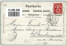 3823 Kleine Scheidegg 1902 Gebrauchsspuren Jungfrau Mönch und Eiger