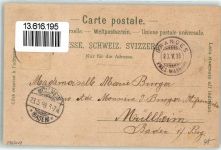 1530 Payerne 1898 Lithographie Bahnhof Eisenbahn Rosen