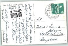 6078 Lungern 1964 Foto AK Haus St. Hosef Marienburg