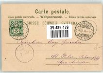 8000 Zürich 1899 - Sonnenquai Grusskarte