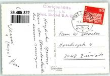 Claridenhütte - Hüttenstempel