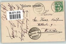 7435 Splügen 1905 Foto AK Einshorn Kirchalphorn