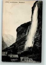 3822 Lauterbrunnen - Staubbach Wasserfall