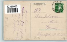 6300 Zug Zugo 1911 - Altstadt Segelboot