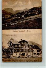 9650 Nesslau 1921 - Gasthaus z. kl. Speer , Speer AK