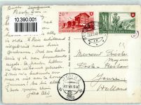 9470 Buchs SG 1948 Gebrauchsspuren Oldtimer Brunnen