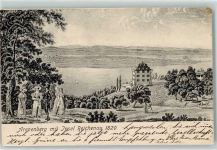 Arenenberg Schloss 1904 Gebrauchsspuren Insel Reichenau