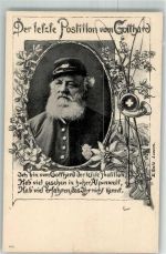 St Gotthard Foto AK Beruf Der letzte Postillon vom Gotthard