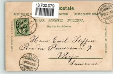 9427 Wolfhalden 1902 BOAKC Gasthaüser Lithographie