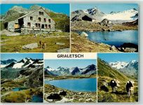 7542 Susch - Grialetsch Hüttenstempel Grialetsch Hütte