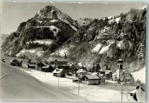 6067 Melchtal 1965 Winter Kirche
