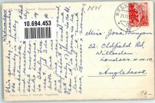 6375 Beckenried 1949 Foto AK Hotel sonne