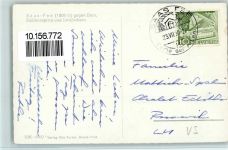 3906 Saas-Fee - Saas-Fee gegen Dom Südlenzspitze und Ulrichshorn