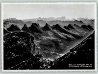 Säntis AR - Blick vom Säntisgipfel auf Churfirsten und Glarneralpen
