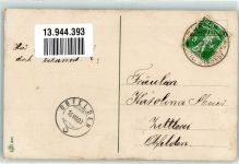 1909 - mit echter Stoff Applikation Kinder Prägedruck WFB 245