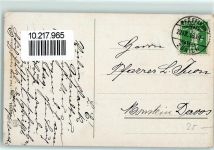 8330 Pfäffikon ZH 1916 Gebrauchsspuren und die Alpen