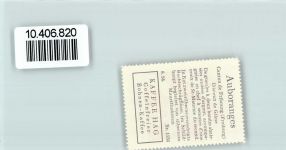 1673 Auboranges - Vignette Wappen Kaffee Hag 1920-1940