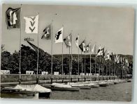 8000 Zürich - ZÜKA Kant. Landwirtschafts - und Gewerbeausst.1947 Fahnen