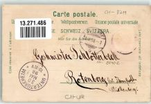 6460 Altdorf UR 1898 Lithographie Wilhelm Tell Denkmal