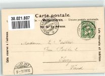 Wengernalp 1904 Foto AK Hotel Wengernalp