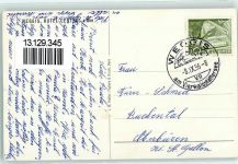 6353 Weggis - Hotel Central Ruderboot