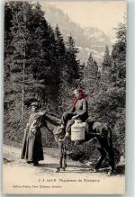 1874 Champéry 1909 - Paysannes