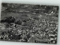 1950 Sion Sitten 1958 Foto AK Fliegeraufnahme