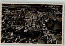 1400 Yverdon-les-Bains 1937 Gebrauchsspuren Fliegeraufnahme