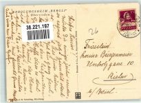 8942 Oberrieden 1934 Gebrauchsspuren Pension Bergli