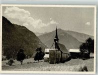 Oberbetruns Alm 1940 Foto AK Kirche Kapelle St. Katharina