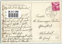 Oberbetruns Alm 1940 Foto AK Kirche Kapelle St. Katharina