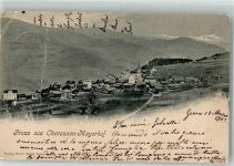 7134 Obersaxen Meierhof 1903 Gebrauchsspuren Meyerhof Großer Bug