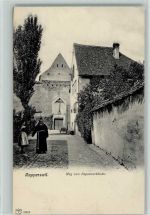 8640 Rapperswil SG - Weg zum Kapuzinerkloster