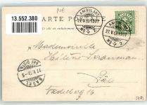 2022 Bevaix 1903 Foto AK Bahnpost Zug 1202 Nr. 2